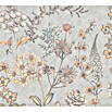 A.S. Création Metropolitan Stories Travel Styles Vliestapete Blumen II (Creme/Blau, Floral, 10,05 x 0,53 m) | BAUHAUS