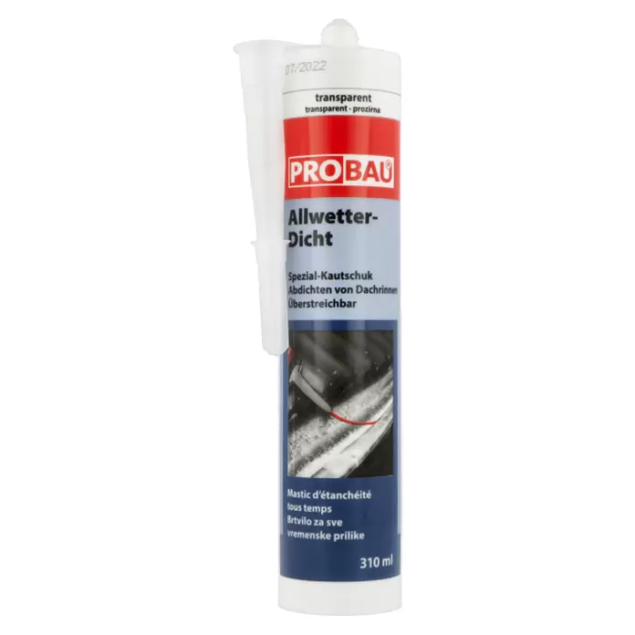 Probau Silikon Allwetter-Dicht - Transparent, 310 ml