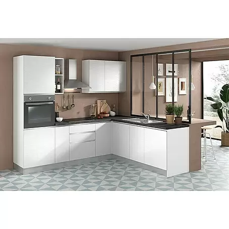 Marinelli Cucine  Vormontierte Winkelküche Gemma