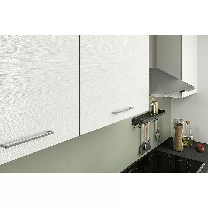 Marinelli Cucine Vormontierte Winkelküche Idra - B x T: 250 x 225 cm, Weiß, Mit Elektrogeräten, Spüle links - Stimmungsaufnahme