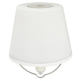 REV LED steklenična svetilka Lamprusco (2 W, Topla bela, Ø x V: 11,5 x 13,8 cm, Bele barve, Deluje na baterijo)