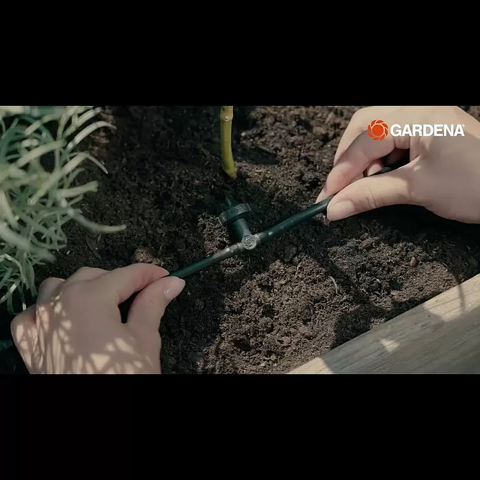 Gardena Micro-Drip Reihentropfer druckregulierend - 10 Stk. - Gotero interlineal autocompensante GARDENA 13312