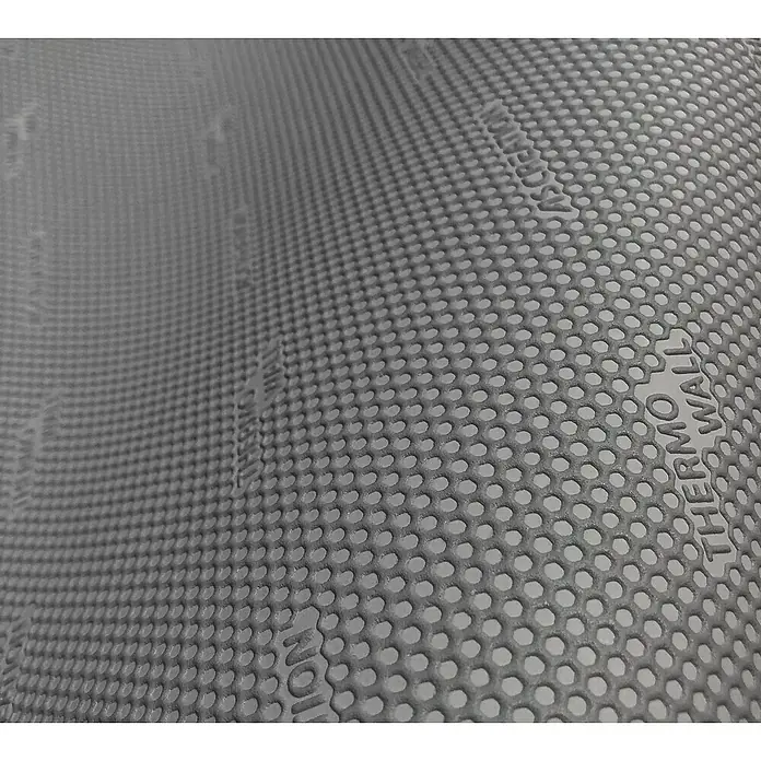 A.S. Création Dämmtapete Thermowall - L x B x S: 10,05 m x 0,53 m x 1 mm, Weiß - Detailaufnahme einer Thermo Wall mit wabenförmiger Struktur. Ideal für Isolierung und Wärmespeicherung.