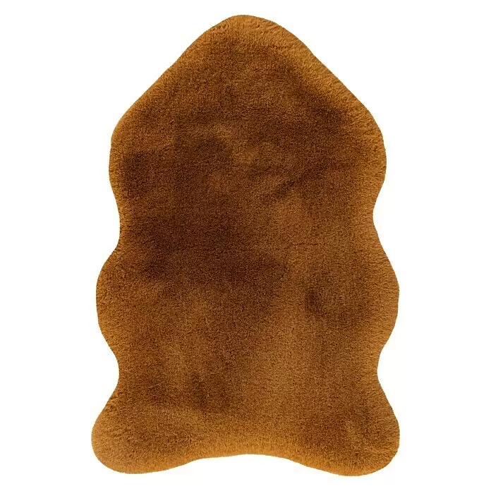 Kunstfell HappyAmber, 90 x 60 cm, 100 % Polyester (Flor)