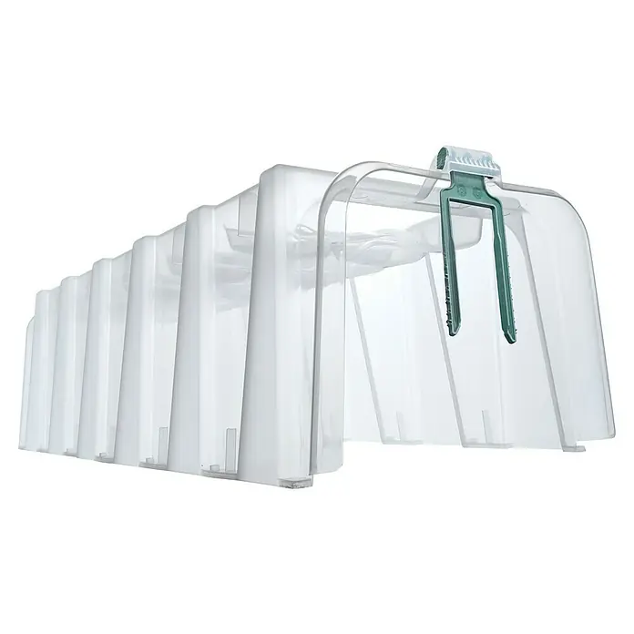 Garantia Sunny Pflanztunnel - 40 x 105 x 30 cm, Kunststoff, Transparent - Durchsichtige, tunnelartige Pflanzhaube mit Clip zur einfachen Befestigung und zum Schutz junger Pflanzen vor Witterungseinflüssen.
