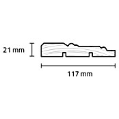 Profilleiste (240 x 2,1 x 11,7 cm, Fichte) | BAUHAUS