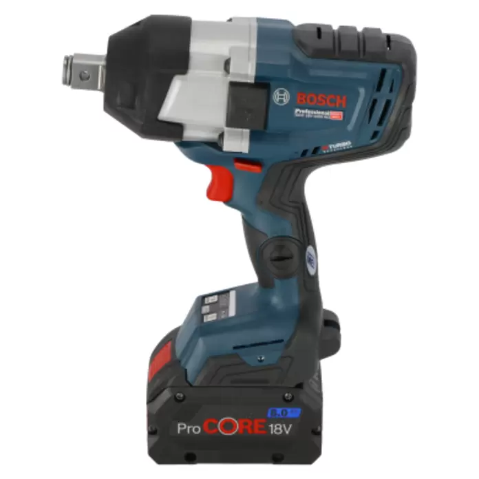 Bosch Professional AMPShare 18V Akku-Drehschlagschrauber GDS 18V-1050 HC - 18 V, 2 Akkus, 8 Ah, 1.050 Nm, Inkl. Bluetooth Low Energy Modul GCY 42