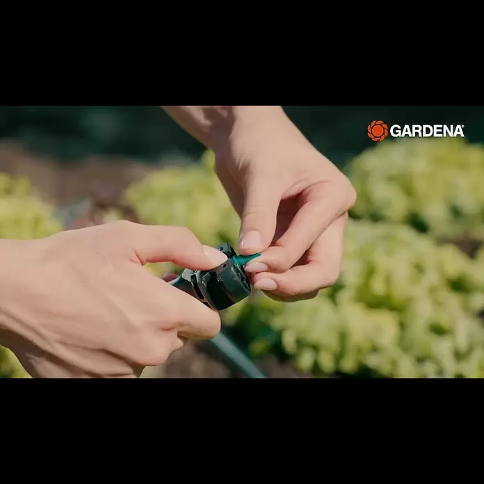 Gardena Micro-Drip Tobera en franja - 5 ud., Alcance de chorro: 5,5 m - Micro difusor franja lateral GARDENA 13319