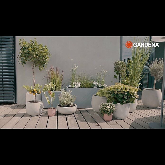 Gardena Micro-Drip Kit de riego (Específico para: Hasta 30 plantas en maceta) | BAUHAUS