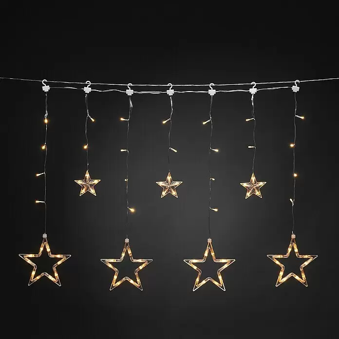 Konstsmide LED-Weihnachtsdekoleuchte - Farblos, Solarbetrieben, LED - Stimmungsaufnahme