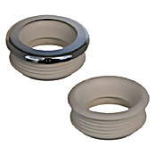 Valpijpafdichting Manchet Gummi (Passend bij: Laaghangende reservoirs, Diameter: 45 mm, Wit) | BAUHAUS