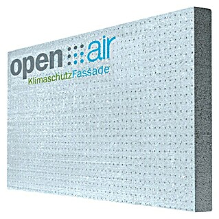 Baumit Fassadenplatte Open Reflect Air (L x B x S: 100 x 50 x 12 cm, Grau, Expandiertes Polystyrol (EPS))