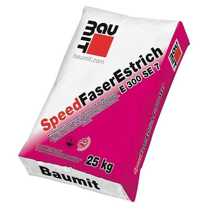 Baumit Estrich Speed Faser E300 SE7 (25 kg) BAUHAUS