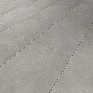 Podna vinilna obloga Rigid Concrete Light (Pločica, 812 x 406 x 4 mm)