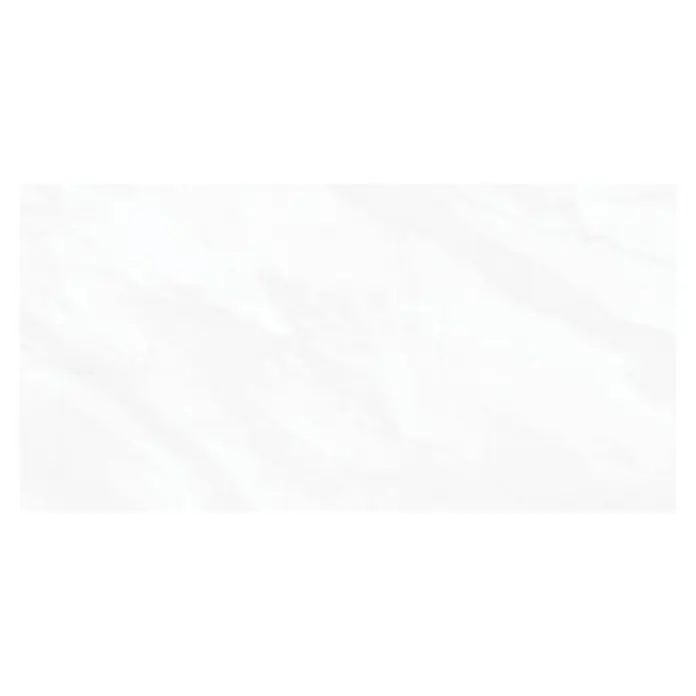 Wandfliese Venezia Grigio30 x 60 cm, Weiß, Glänzend - Ein elegantes, weißes Gewebe mit subtilen Texturen, das für minimalistische Designs und Hintergründe verwendet werden kann. Ideal für Webseiten oder Präsentationen.