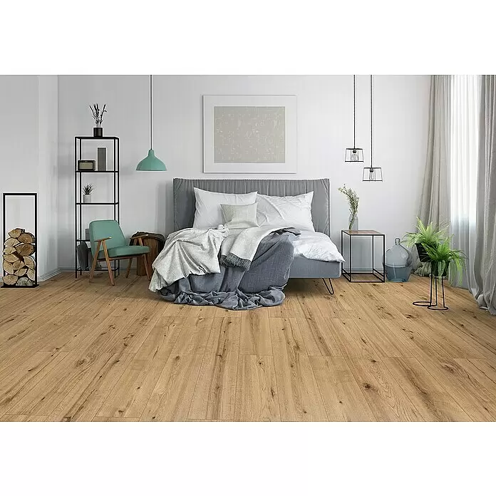 Classen Designbodenmuster Pro Nature Soacha - 246 x 200 x 4 mm, Landhausdiele - Stimmungsaufnahme