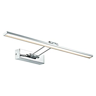 Paulmann Galeria Aplique LED para cuadros Beam Sixty (11 W, L x An x Al: 58,5 x 19 x 4,6 cm, Cromo, Blanco cálido)