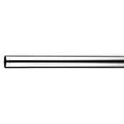 Gordijnroede (Rvs-look, Lengte: 160 cm, Diameter: 25 mm)