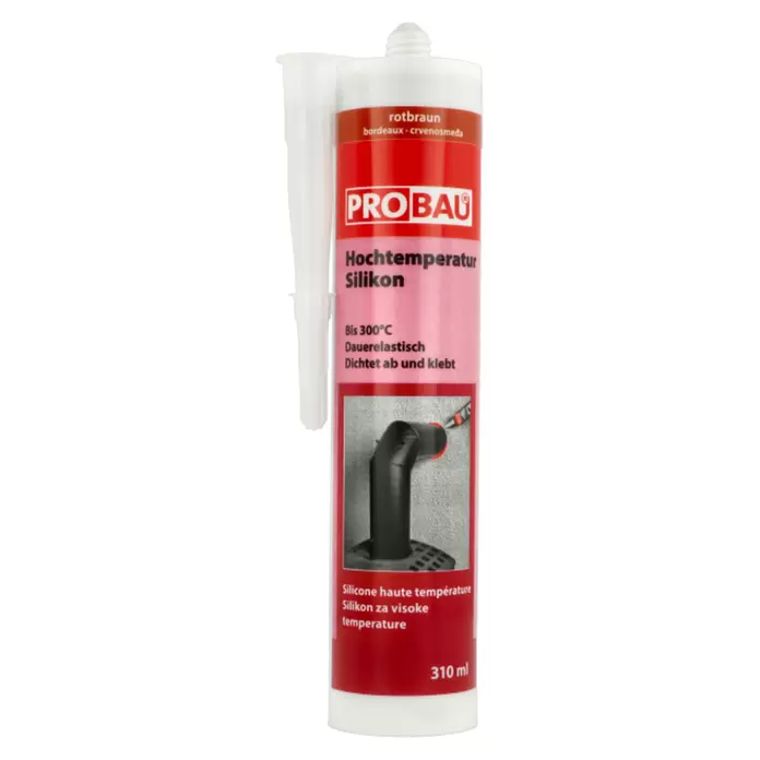 Probau Ofen- & Kamin-Silikon - Rotbraun, 310 ml