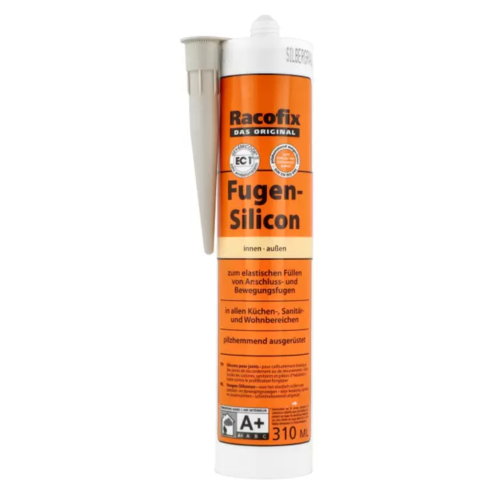 Racofix Universal-Silikon - Silbergrau, 310 ml