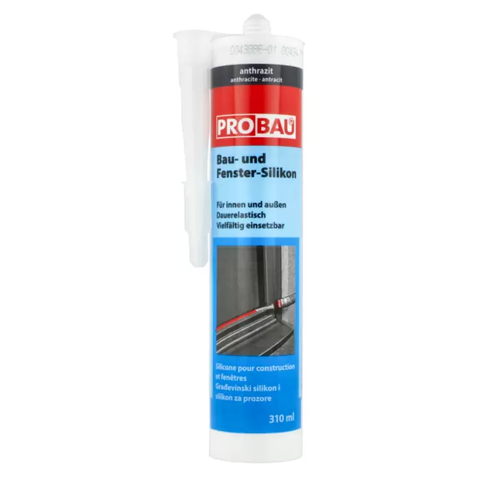 Probau Fenster-Silikon - Anthrazit, 310 ml