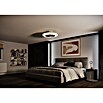 Voltomat Deckenventilator mit LED-Beleuchtung (Silber, Weiß, 60 cm, 40 W, Warmweiß) | BAUHAUS