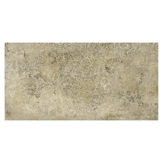 Terrassenfliese Baldo 2.0 - 39,7 x 79,7 x 2 cm, Beige/Braun, Matt - Beige, strukturierte Feinsteinzeugfliese für Boden- oder Wandbeläge, ideal für moderne und rustikale Innenräume.