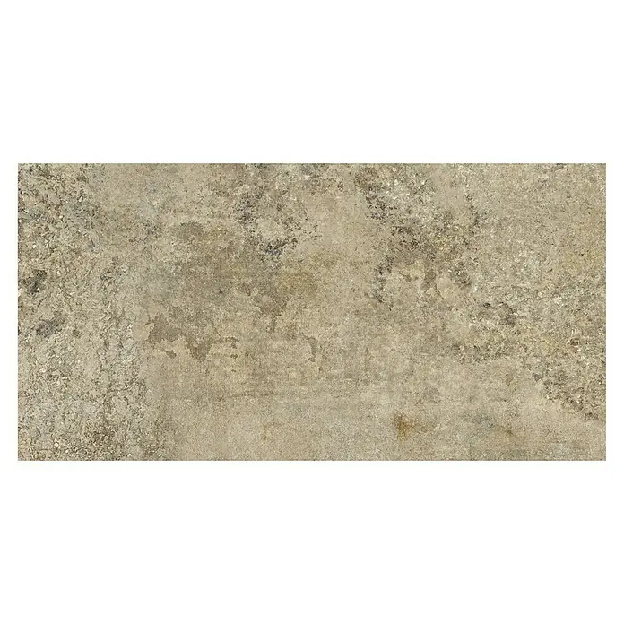 Terrassenfliese Baldo 2.0 - 39,7 x 79,7 x 2 cm, Beige/Braun, Matt - Detailaufnahme einer beigen Fliese mit subtilen Texturen, ideal für moderne Innenräume und zeitgemäße Designs.