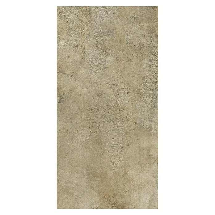 Terrassenfliese Baldo 2.0 - 59,7 x 119,7 x 2 cm, Beige/Braun, Matt - Nahaufnahme einer beigen, strukturierten Bodenfliese mit subtilen Farbvariationen und einem matten Finish für moderne Innenräume.