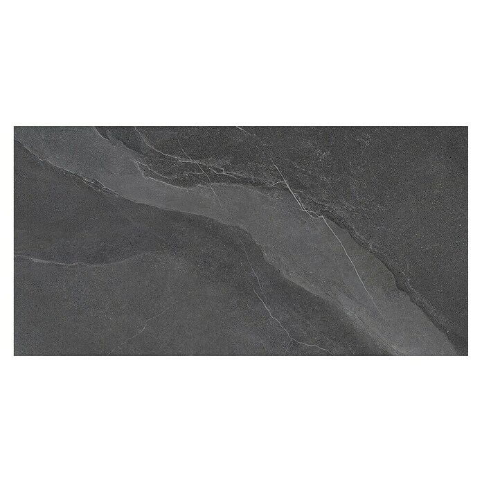 Terrassenfliese Monte 2.0 (39,7 x 79,7 x 2 cm, Anthrazit, Matt) | BAUHAUS