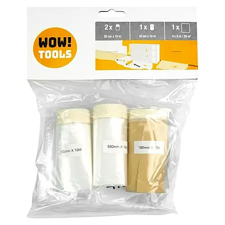 Mako Abdeckfolie Folien-Set Wow Tools