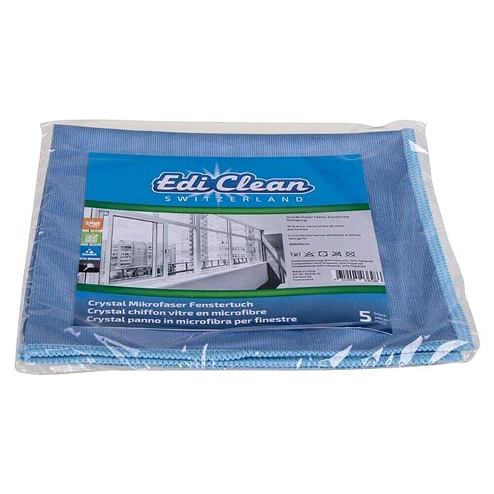 Edi Clean chiffon microfibre Fenstercrystal