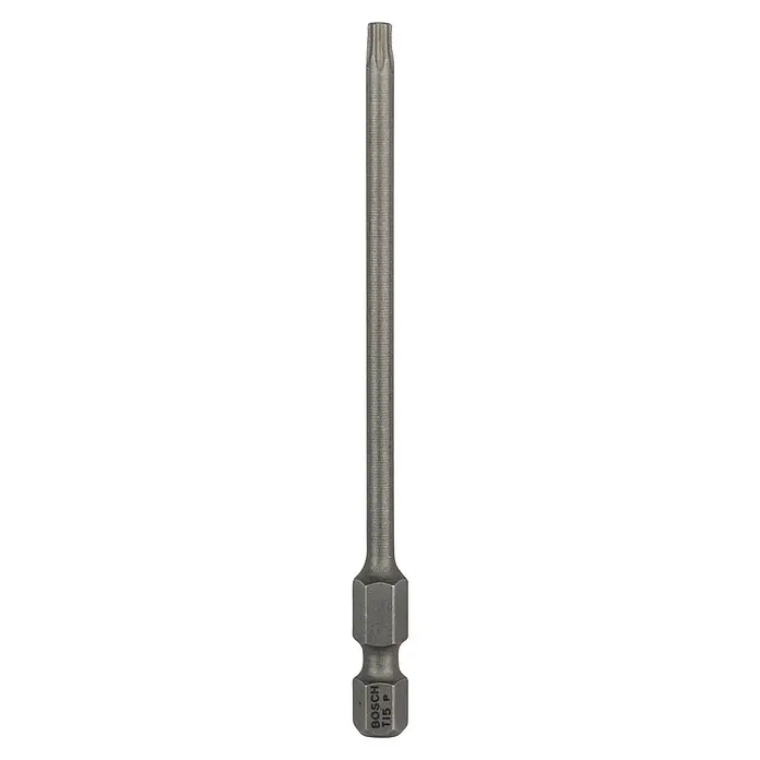 Bosch Punta Extra Hard E - T15, 89 mm, 1 ud. - Punta de atornillar BOSCH T15 para aplicaciones de atornillado. Esta robusta punta asegura una transferencia de potencia óptima.