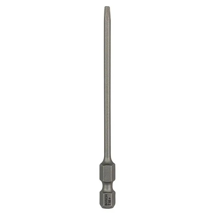 Bosch Punta Extra Hard E - T10, 89 mm, 1 ud. - Punta de destornillador Torx T10 de Bosch, ideal para atornillados precisos. Robusta y duradera para uso profesional.