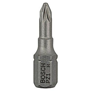 Bosch Punta Extra Hard C (PZ 1, 25 mm, 25 ud.)