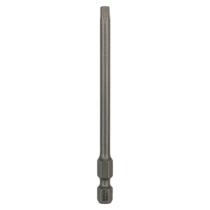 Bosch Punta Extra Hard E - T25, 89 mm, 1 ud. - Punta de atornillar Bosch T25: Una herramienta duradera para tornillos Torx, con un perfil preciso y alta transferencia de par, ideal para profesionales.