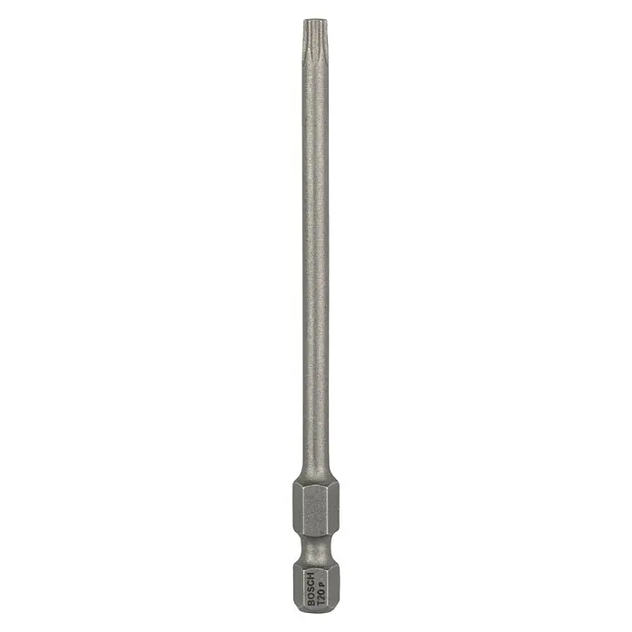 Bosch Punta Extra Hard E - T20, 89 mm, 1 ud. - Punta de atornillar Torx T20P de Bosch, ideal para atornillar con precisión en diversos materiales y aplicaciones. Diseño duradero para una larga vida útil.
