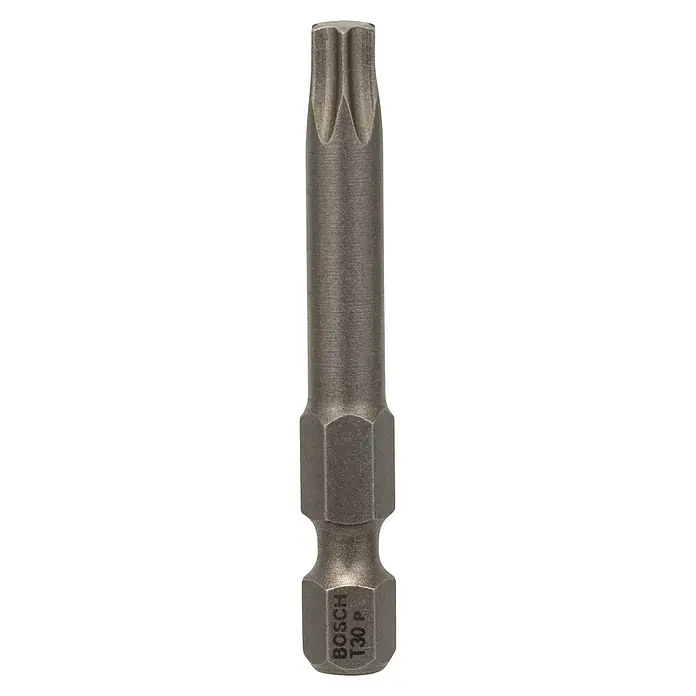 Bosch Punta Extra Hard E - T30, 49 mm, 1 ud. - Punta Torx T30 de Bosch: Punta de destornillador de alta calidad para tornillos Torx, ideal para aplicaciones profesionales y proyectos de bricolaje.