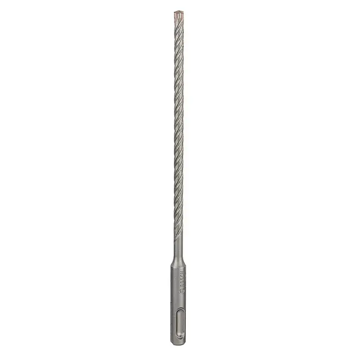 Bosch Broca para hormigón y mampostería SDS-Plus - 10 ud., Diámetro de la broca: 6 mm, Longitud de trabajo: 150 mm - Broca para martillo SDS-Plus de Bosch, ideal para perforar hormigón, mampostería y piedra natural, proporcionando velocidad de perforación y durabilidad.
