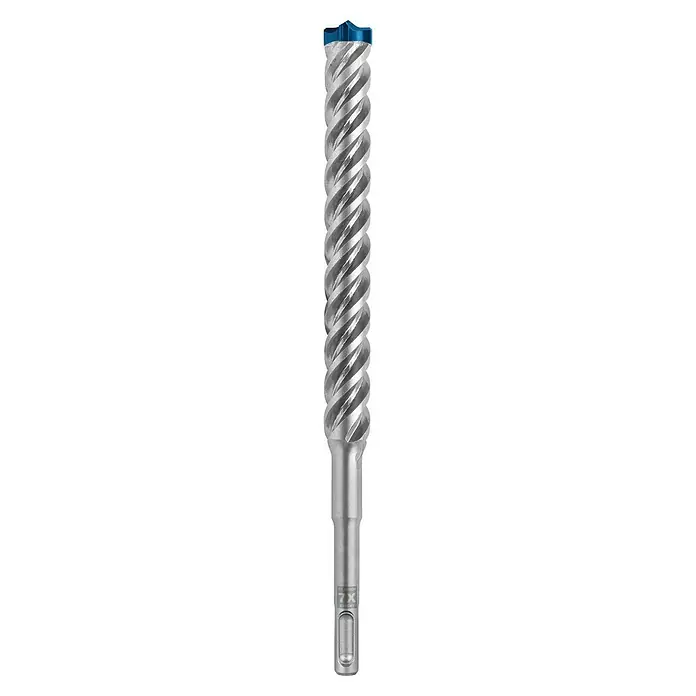 Bosch Expert Broca para hormigón y mampostería -7X - 1 ud., Diámetro de la broca: 20 mm, 250 mm - Broca con punta azul y ranuras en espiral. Ideal para perforar materiales duros como hormigón y piedra.