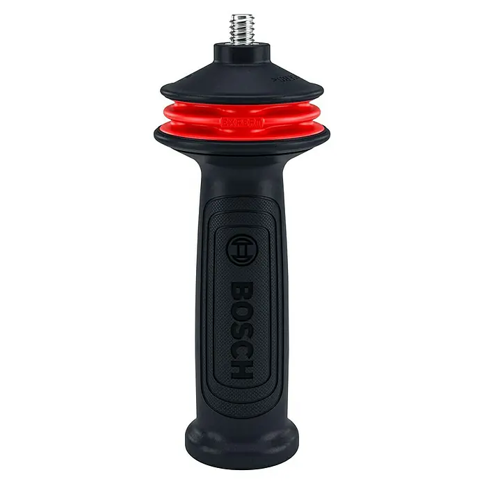Bosch Expert Empuñadura adicional Handle vibration Control - M 10, Apto para: Amoladoras, 1 ud. - Empuñadura Bosch Expert para mayor control y comodidad en tareas exigentes. Su diseño ergonómico garantiza un agarre seguro y reduce las vibraciones.
