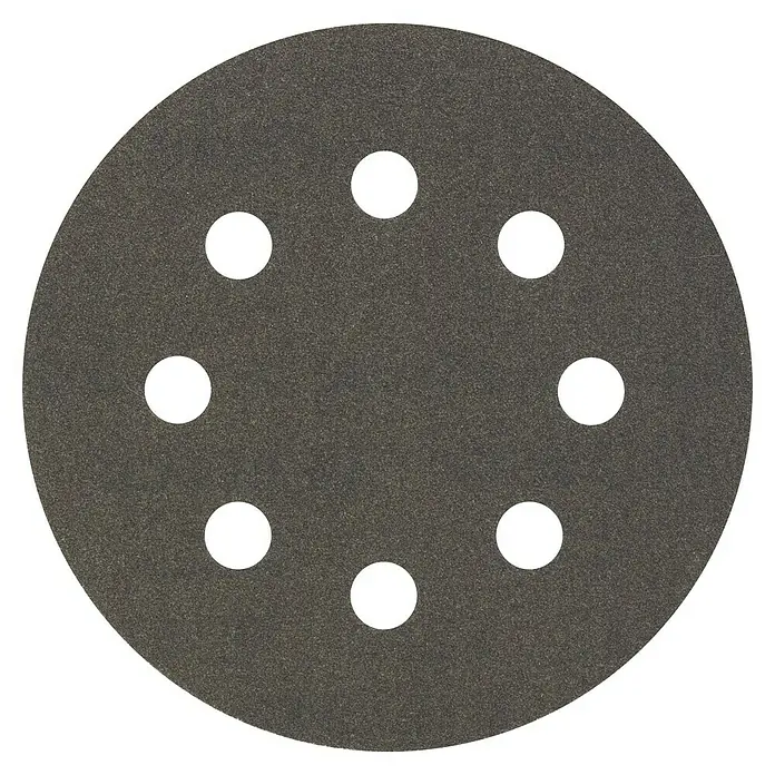 Bosch Set de hojas de lija F355 Best for Coatings and Composites - Grano: 240 mm, 5 ud., Diámetro: 115 mm - Un disco de lija redondo con ocho agujeros para una extracción eficiente del polvo, ideal para lijar diversas superficies.