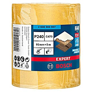 Bosch Expert Papel de lija C470 (An x L: 93 mm x 5 m, Grano: 240)