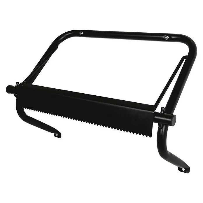 Axentia Papierrollenhalter Ravallo – 4-teilig, Edelstahl Schwarz, 15x42 Cm