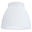 Paulmann DecoSystems Lampenschirm Wolbi (Durchmesser: 9 cm, Weiß, Glas, Glocke)