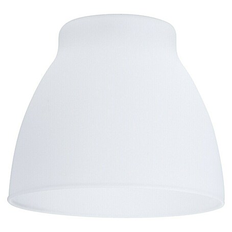 Paulmann DecoSystems Lampenschirm Wolbi (Durchmesser: 9 cm, Weiß, Glas, Rund)