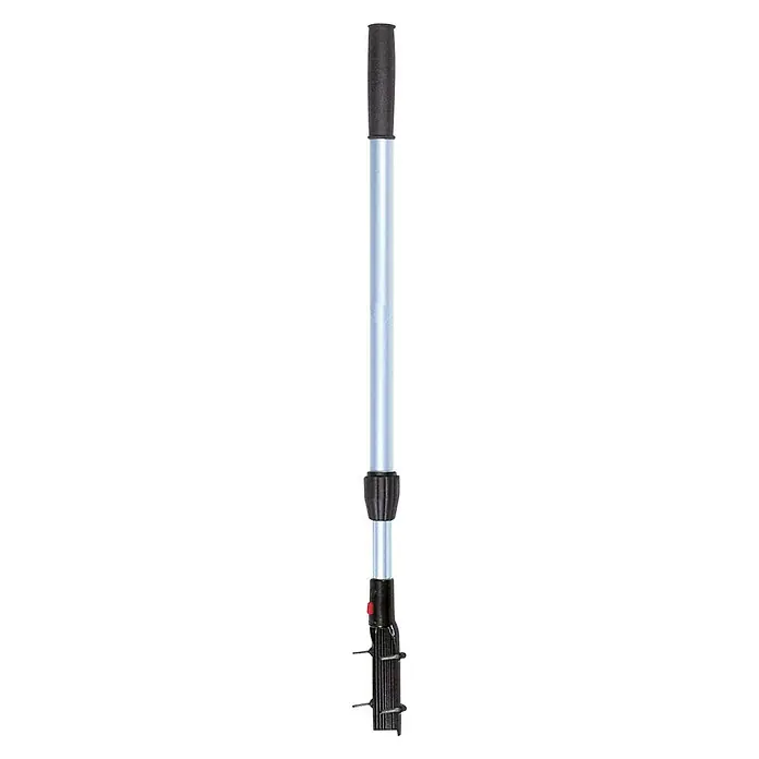 Alargador para caña - Ajustable: 70 cm - 120 cm, Aluminio, Resistente al agua del mar - Pértiga extensible para limpiacristales con mango para alcanzar puntos altos. Accesorio de limpieza práctico para el hogar.