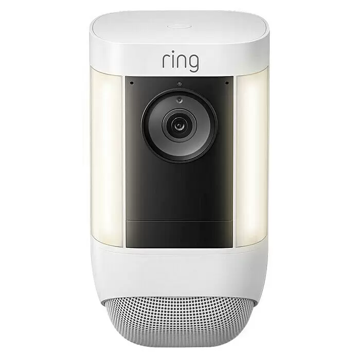 Ring Überwachungskamera Spotlight Cam Pro BatteryWeiß, Auflösung: 1.080 Pixel (Full HD), Akku