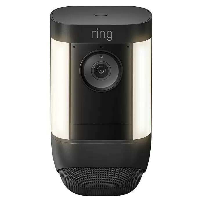 Ring Überwachungskamera Spotlight Cam Pro BatterySchwarz, Auflösung: 1.080 Pixel (Full HD), Akku