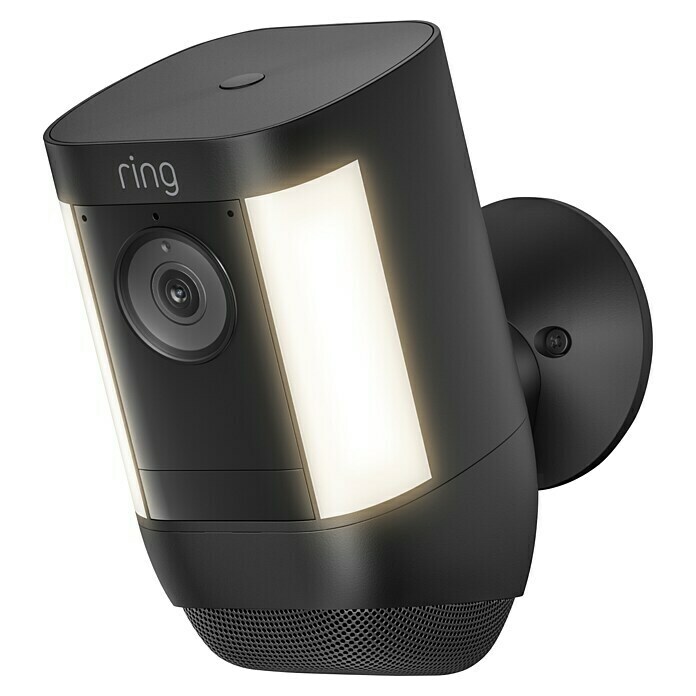 Ring Überwachungskamera Spotlight Cam Pro Battery (Schwarz, Auflösung: 1.080 Pixel (Full HD), Akku) | BAUHAUS